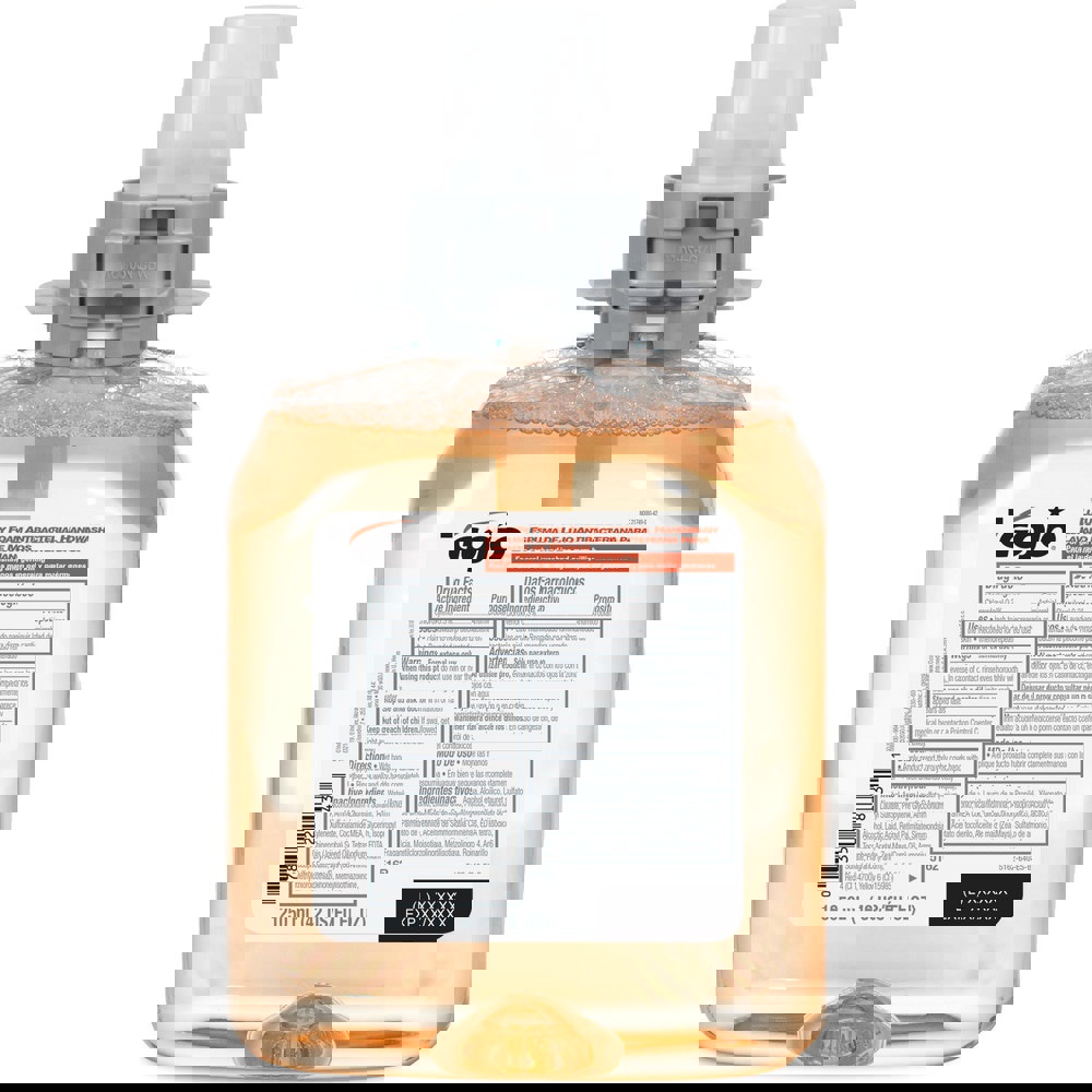 Luxury Foam Antibacterial Handwash Refill, Fresh Fruit Scent, 1,250 mL, 4/Carton